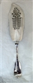 Antique hallmarked Victorian Sterling Silver Fiddle Pattern Fish Slice 1841