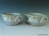 Chinese Armorial Porcelain SUTTON Comte De Clonard Tureens QIANLONG COMPAGNIE DES INDES EAST INDIA COMPANY 中国纹章瓷板乾隆帝