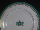 Copeland Spode Armorial Porcelain Plate WORSHIPFUL COMPANY OF CLOTHWORKERS LIVERY