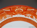 Chinese Armorial Porcelain  Maritime Plate RED ROVER Ship East India Company Opium