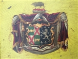 Regency carriage panel for Sir William Wynn Wynne