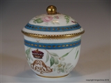 SEVRES ARMORIAL ROYAL WORCESTER TEA SET TETE A TETE VISCOUNT CROWN
