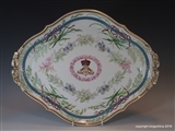 SEVRES ARMORIAL ROYAL WORCESTER TEA SET TETE A TETE VISCOUNT CROWN