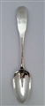Antique Sterling Silver Irish Hallmarked George III Fiddle Pattern Table Spoon 1803