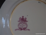 Superb Pair Royal Worcester Armorial Porcelain Plates CITY OF LONDON