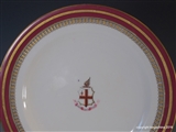 Superb Pair Royal Worcester Armorial Porcelain Plates CITY OF LONDON