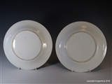 Superb Pair Royal Worcester Armorial Porcelain Plates CITY OF LONDON