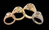 Gold Signet Rings