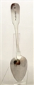 Antique George III Irish Silver Table Spoon in the Fiddle Pattern, 1809