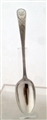 Antique Sterling Silver George III Silver Bright-Cut Old English Pattern Table Spoon 1783