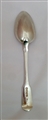 Antique Sterling Silver Hallmarked George III Fiddle Pattern Dessert Spoon 1817