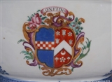 Chinese Armorial Porcelain Tureen BOYD of Kilmarnock