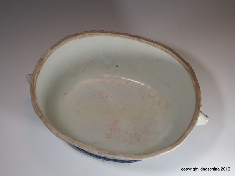 Chinese Armorial Porcelain Tureen BOYD of Kilmarnock