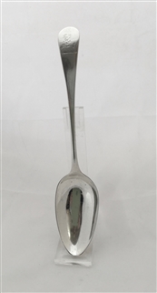 Antique hallmarked Sterling George III Silver Old English Pattern Tablespoon 1788