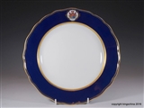 Armorial Porcelain Plate MEISSEN PRINCE GOLITSYN  Russia Romanov  князь Голицын