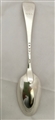 Antique hallmarked Sterling George II Silver Hanoverian Pattern Tablespoon 1742