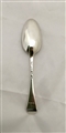 Antique hallmarked Sterling George II Silver Hanoverian Pattern Tablespoon 1742