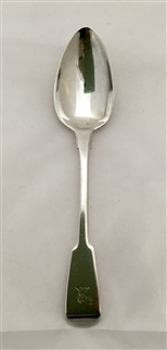 Antique Hallmarked Sterling Silver George III Fiddle Pattern Teaspoon