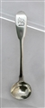 Antique George III Aberdeen Silver Scottish Provincial Fiddle Pattern Salt Spoon