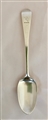 Antique George III silver Old English Pattern teaspoon 1805