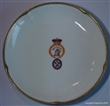 Meissen Armorial Porcelain Plate LORD BELHAVEN & STENTON HAMILTON Crest Coat Arms