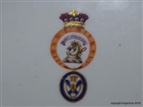 Meissen Armorial Porcelain Plate LORD BELHAVEN & STENTON HAMILTON Crest Coat Arms