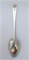 Hallmarked Antique Sterling Silver George III Silver Old English Pattern tablespoon 1783