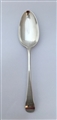 Antique Silver  George III Silver Old English Pattern tablespoon 1783