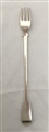 Antique Calcutta Silver Indian Colonial Silver Pickle or Ginger Fork c.1840