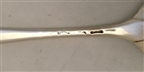 Antique George III Sterling Silver Old English Pattern Dessert  Spoon c.1775