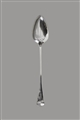 A George III sterling silver Old English pattern basting spoon