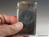 Hallmarked Silver Case HUMPHREY family Crest