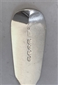 George IV Hallmarked Sterling Silver Fiddle Pattern Table Spoon 1824