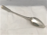 George III Hallmarked Sterling Silver Fiddle Pattern Gravy Spoon 1814