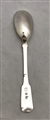 Maltese Hallmarked Antique Silver Egg Spoon 1852