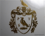 Derby Armorial Porcelain Plate BIRD OF PREY 1820