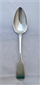 Antique George III Sterling Silver Fiddle Pattern Table Spoon 1813