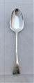 Antique Scottish Victorian Sterling Silver Old English Pattern Dessert Spoon 1844