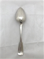 Antique Irish Sterling Silver Fiddle Pattern Tablespoon 1817