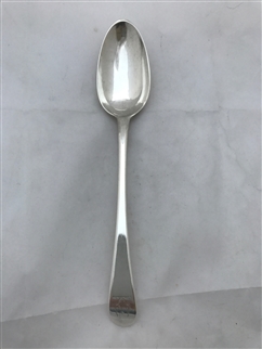 Antique Sterling Silver George III Old english Pattern Tablespoon 1775