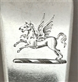 Antique Sterling Silver William IV Fiddle Pattern Sauce Ladle 1832