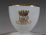 Minton Armorial Porcelain Monogram ROTHSCHILD MENTMORE TOWERS