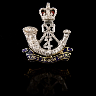 4th (Uganda Battalion) The King’s African Rifles Brooch