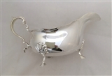 Antique Silver Plated Sauce Boat c.1900