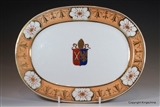 Armorial Porcelain Plate ARCHBISHOP WILLIAM HOWLEY Worcester