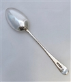 Antique George III Sterling Silver Old English Pattern Tablespoon, 1790