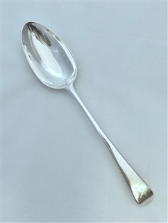 Antique George III Sterling Silver Old English Pattern Tablespoon, 1790