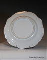 Worcester Armorial Porcelain Plate CASS imp POTTER Crest Coat Arms