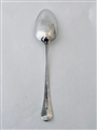 Beautiful Antique Sterling Silver George III Old English Pattern Table Spoon 1789