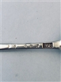 Antique Sterling Silver George III Old English Pattern Dessert Spoon 1774